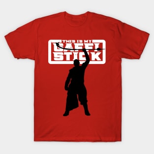 This Is my Pole Stick Movie Parody Sci-fi Bounty Hunter T-Shirt